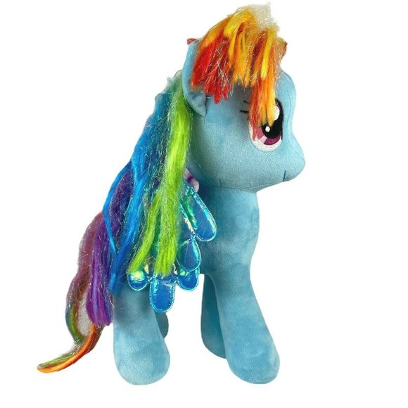 2015‎ Ty My Little Pony Sparkle Rainbow Dash Plush - Picture 3 of 11